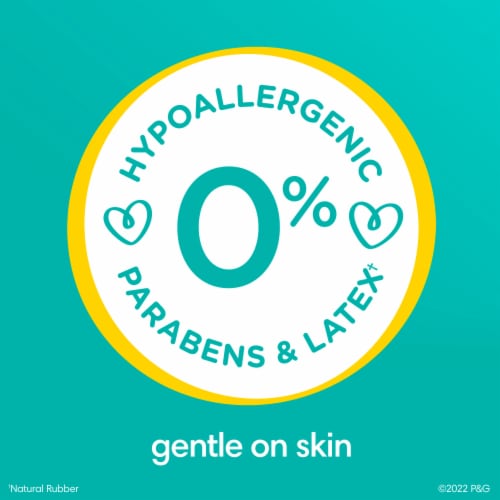 Pampers Baby Wipes Sensitive Perfume Free Refill Packs Perspective: right