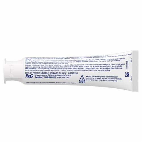 Crest Pro-Health Clean & Free Toothpaste Perspective: right