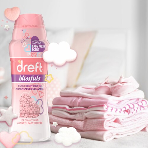 Dreft Blissfuls Baby Fresh In-Wash Scent Booster Beads Perspective: right