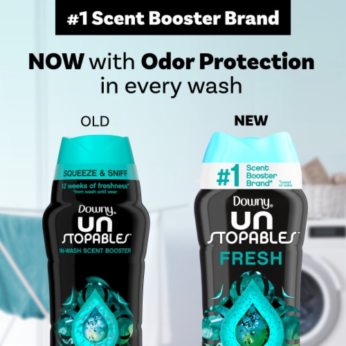 Downy Unstopables Fresh In-Wash Scent Booster Beads Perspective: right