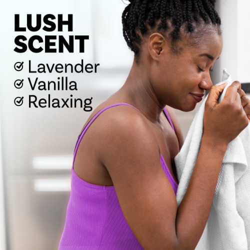 Downy Unstopables Lush In-Wash Laundry Scent Booster Beads Perspective: right