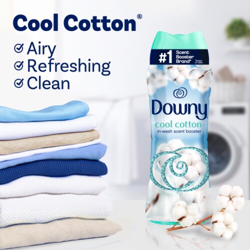 Downy Unstopables Cool Cotton In-Wash Scent Booster Beads Perspective: right