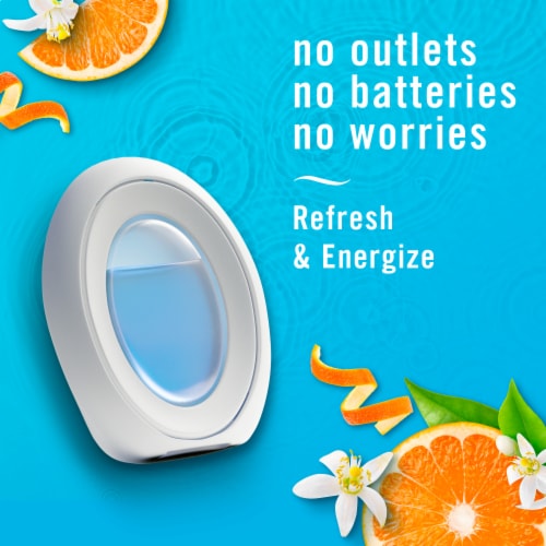 Febreze Bathroom Air Freshener Odor-Fighting Refresh & Energize Scent Perspective: right