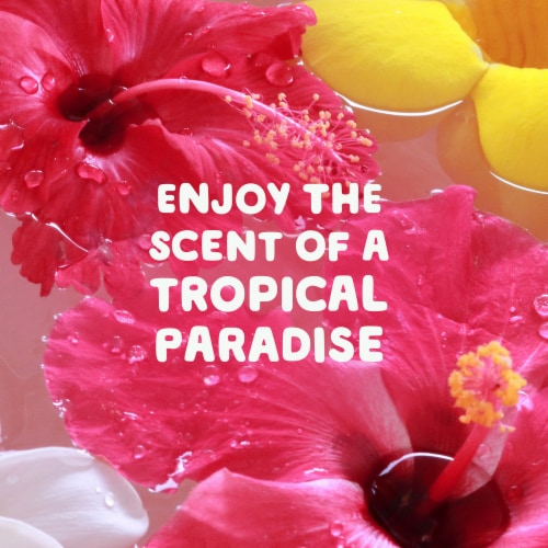 Gain Happy Hibiscus Hula Liquid Laundry Detergent Perspective: right