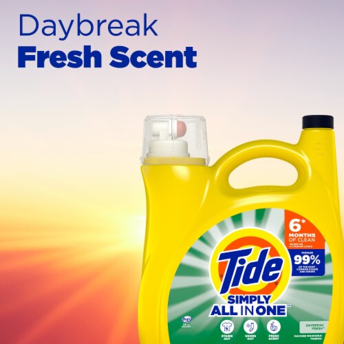 Tide Simply Clean & Fresh Daybreak Fresh Liquid Laundry Detergent Perspective: right