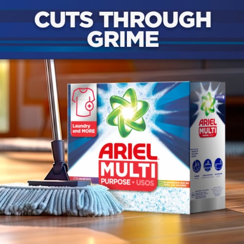 Ariel Original Scent Multi Purpose Powder Laundry Detergent Perspective: right