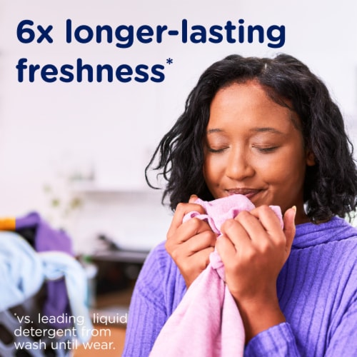 Downy Infusions Lavender and Vanilla Bean Calm In-Wash Scent Booster Beads Perspective: right