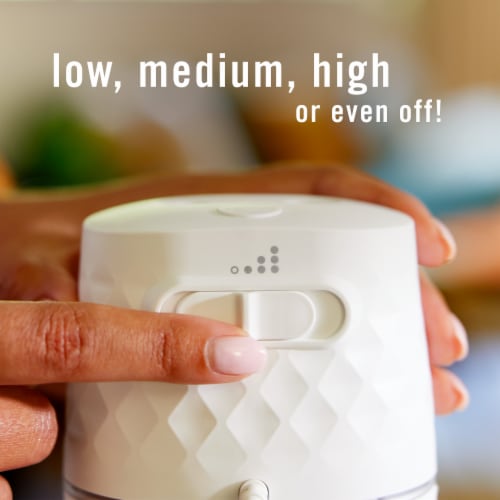 Febreze PLUG Scent Booster Continuous Scent Device Oil Diffuser Perspective: right