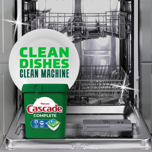 Cascade Complete Dishwasher Pods Dishwasher Detergent Dish Detergent Soap Fresh Perspective: right