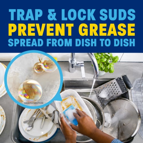 Dawn Platinum Plus PowerSuds Liquid Dish Soap Perspective: right