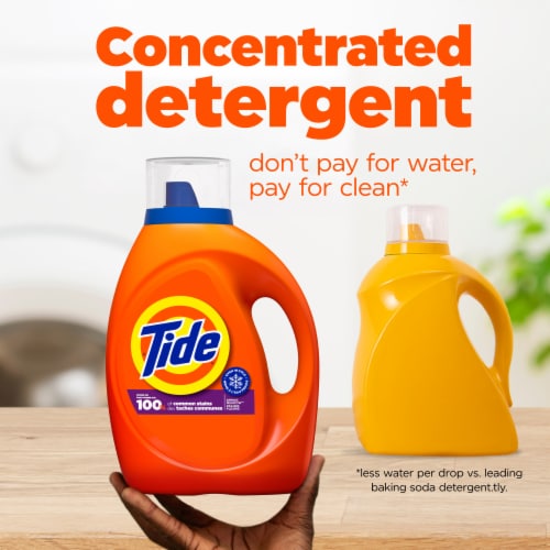 Tide Spring Meadow Liquid Laundry Detergent Perspective: right