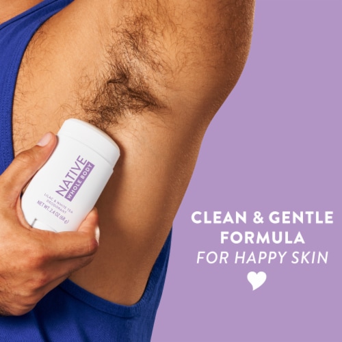 Native Lilac & White Tea Sensitive Whole Body Deodorant Perspective: right