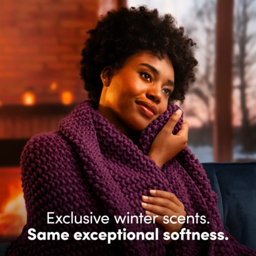 Downy Cozy Collection Liquid Fabric Softener Snow Berry Scent Perspective: right