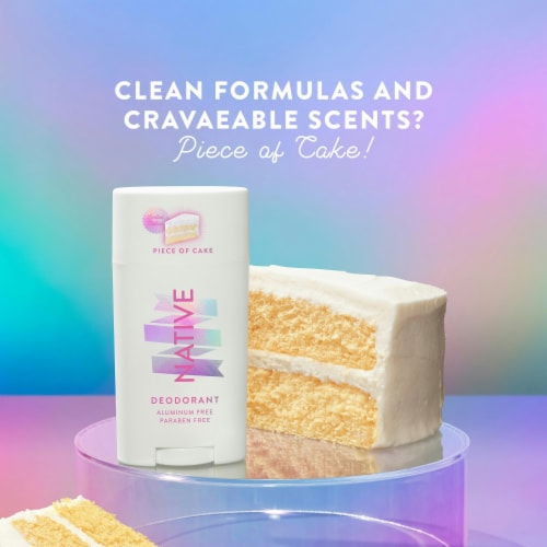 Native Limited Edition Piece of Cake Deodorant 2.65 oz Perspective: right