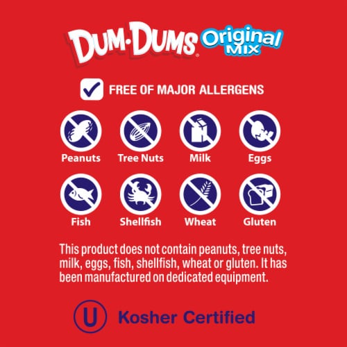 Dum Dums® Original Mix Assorted Lollipops Perspective: right