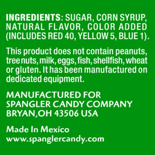 Spangler® Peppermint Mini Holiday Candy Canes Box Perspective: right