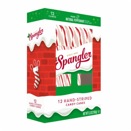 Spangler® Peppermint Candy Canes Perspective: right