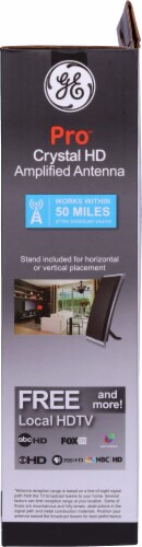 GE Pro™ Crystal HD Amplified Antenna Perspective: right