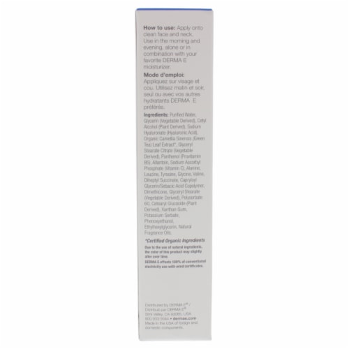Derma-E Hydrating Serum Perspective: right