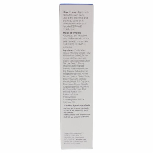 Derma-E Hydrating Serum Perspective: right