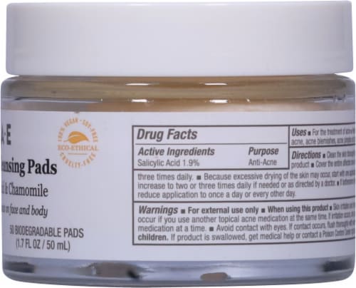 Derma-E Anti-Acne Deep Cleansing Pads Perspective: right