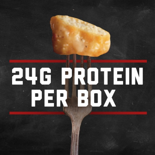 Banquet Mega Meats Garlic Parmesan Boneless Chicken Strips Frozen Meal Perspective: right