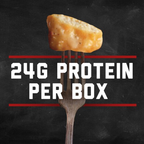 Banquet Mega Meats Garlic Parmesan Boneless Chicken Strips Frozen Meal Perspective: right