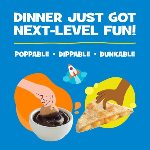 Kid Cuisine Level Up Cheese Quesadilla Frozen Meal Perspective: right