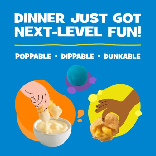 Kid Cuisine Level Up Mac & Cheese Bites Frozen Meal Perspective: right