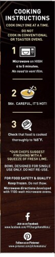 P.F. Chang's Home Menu Drunken Noodles Frozen Meal Perspective: right