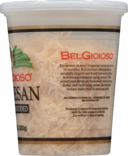 BelGioioso® Freshly Shredded Parmesan Cheese Perspective: right