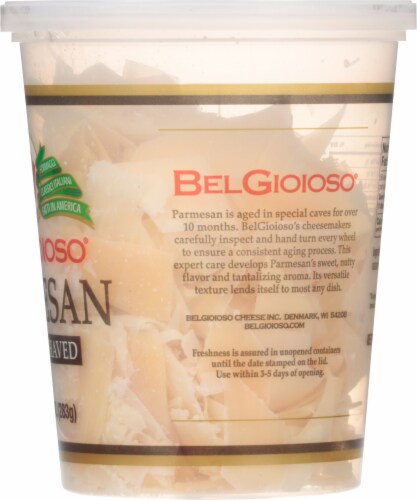 BelGioioso® Freshly Shaved Parmesan Perspective: right
