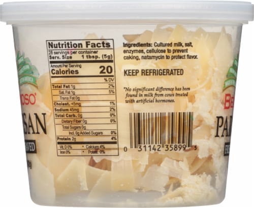 BelGioioso® Freshly Shaved Parmesan Cheese Perspective: right