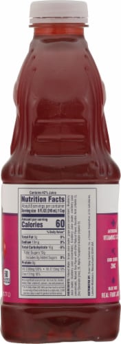 Ocean Spray® Immunity Cranberry Blueberry Acai Juice Drink Perspective: right