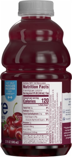 Ocean Spray® 100% Pure Tart Cherry Juice Perspective: right