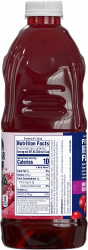 Ocean Spray® Zero Sugar Mixed Berry Juice Perspective: right