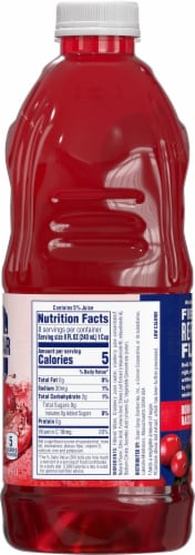 Ocean Spray® Zero Sugar Cranberry Juice Perspective: right