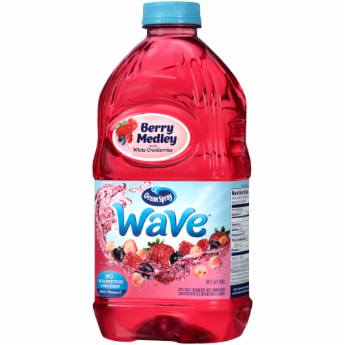 Ocean Spray Wave Berry Medley Juice Perspective: right