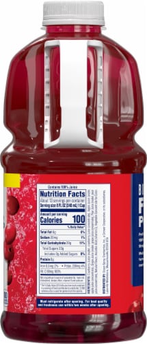Ocean Spray® 100% Juice Cranberry Juice Blend Perspective: right