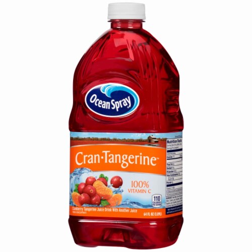 Ocean Spray Cran-Tangerine Juice Perspective: right