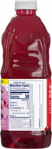 Ocean Spray® Cran-Grape50™ Cranberry and Grape Juice Drink Perspective: right