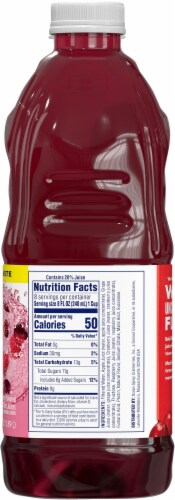 Ocean Spray® Light Cran-Raspberry50™ Cranberry & Raspberry Juice Drink Perspective: right