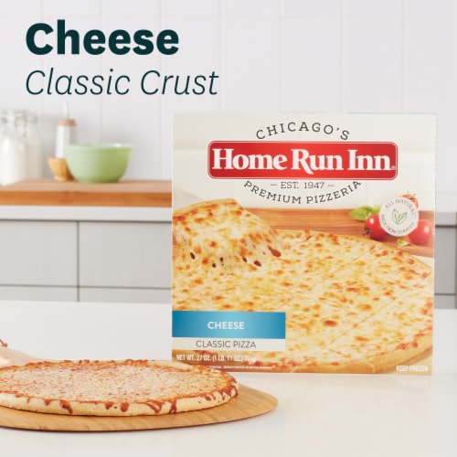 Home Run Inn Frozen Cheese Classic Pizza Perspective: right