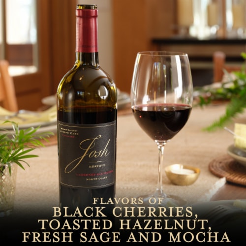 Josh Cellars Reserve Cabernet Sauvignon California Red Wine Perspective: right