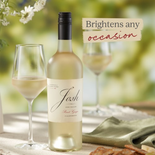 Josh Cellars Pinot Grigio California White Wine Perspective: right