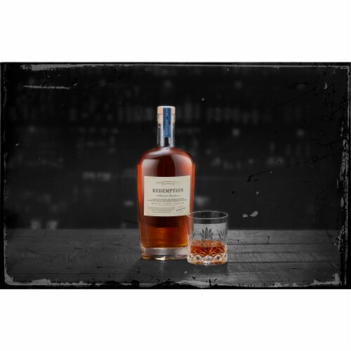 Redemption Wheated Indiana Straight Bourbon Whiskey Perspective: right