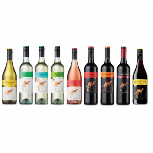 Yellow Tail Shiraz/Cabernet Sauvignon Blend-Australia Australia Red Wine Perspective: right