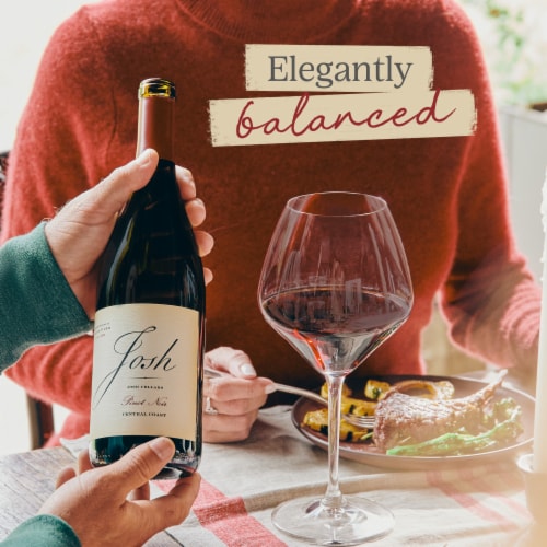 Josh Cellars Pinot Noir California Red Wine Perspective: right