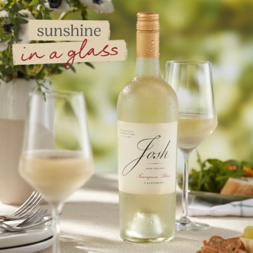 Josh Cellars Sauvignon Blanc California White Wine Perspective: right
