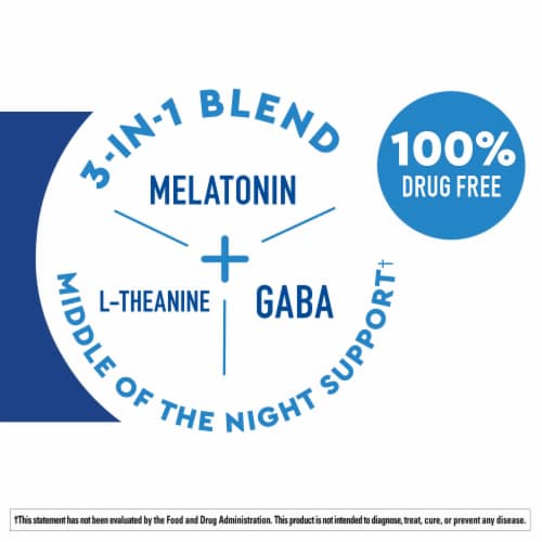 Nature Made® Wellblends Berry Back to Sleep Tablets Perspective: right
